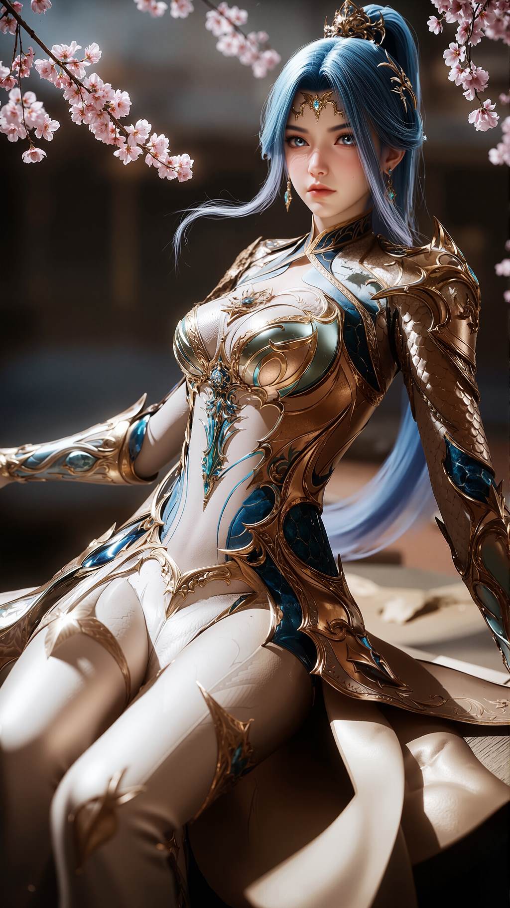 图片[2]-精选AI绘画 794 绝世唐门-王秋儿[16P]-草丛看图