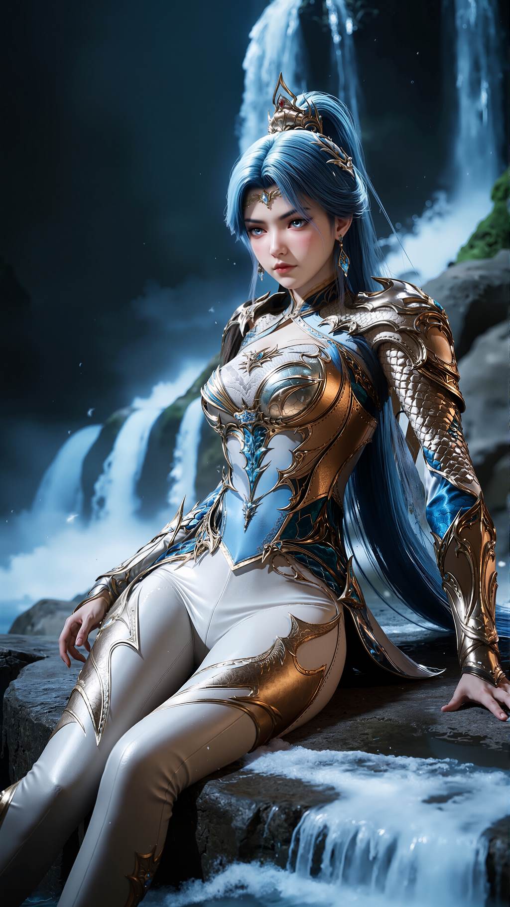 图片[3]-精选AI绘画 794 绝世唐门-王秋儿[16P]-草丛看图