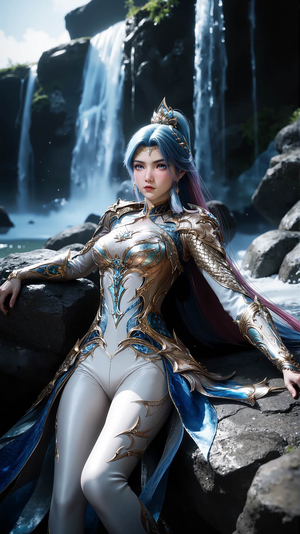 图片[4]-精选AI绘画 794 绝世唐门-王秋儿[16P]-草丛看图