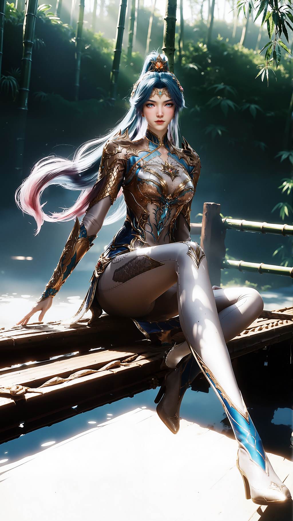 图片[7]-精选AI绘画 794 绝世唐门-王秋儿[16P]-草丛看图