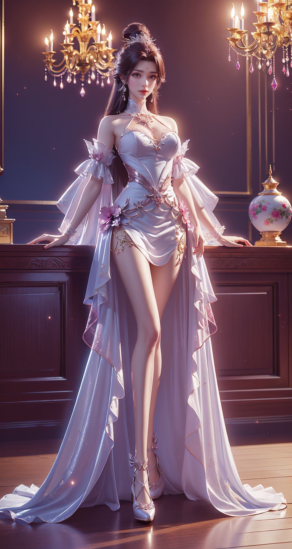 图片[5]-精选AI绘画 310 月婵[29P]-草丛看图