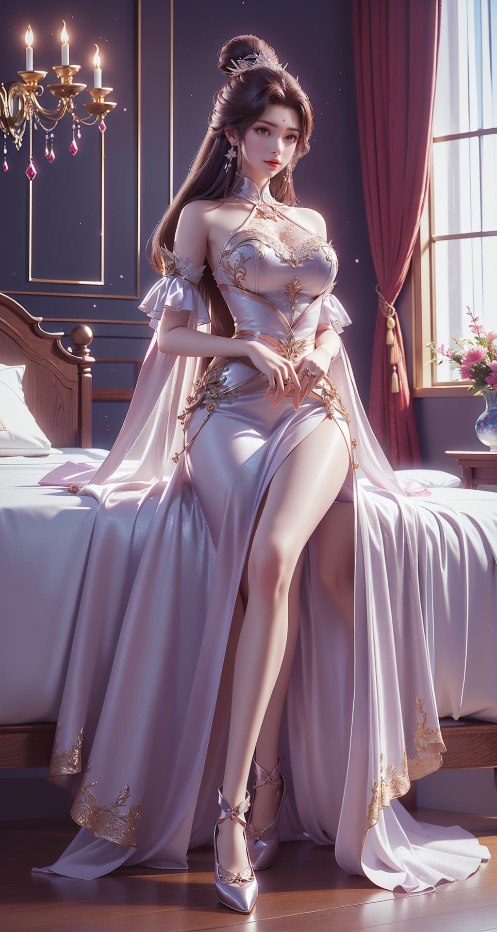 图片[6]-精选AI绘画 310 月婵[29P]-草丛看图