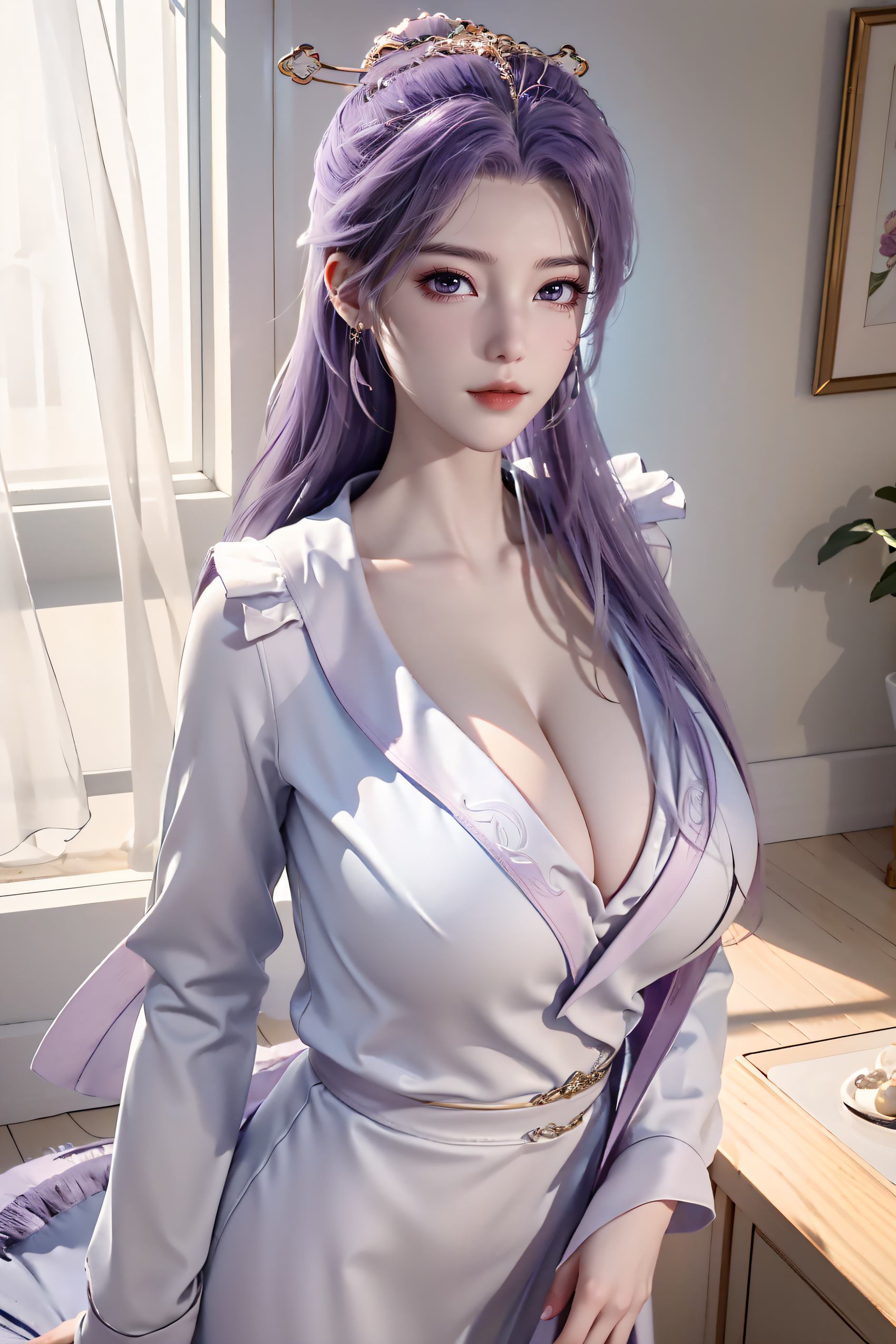 图片[2]-精选AI绘画 228 师兄-云霄[46P]-草丛看图