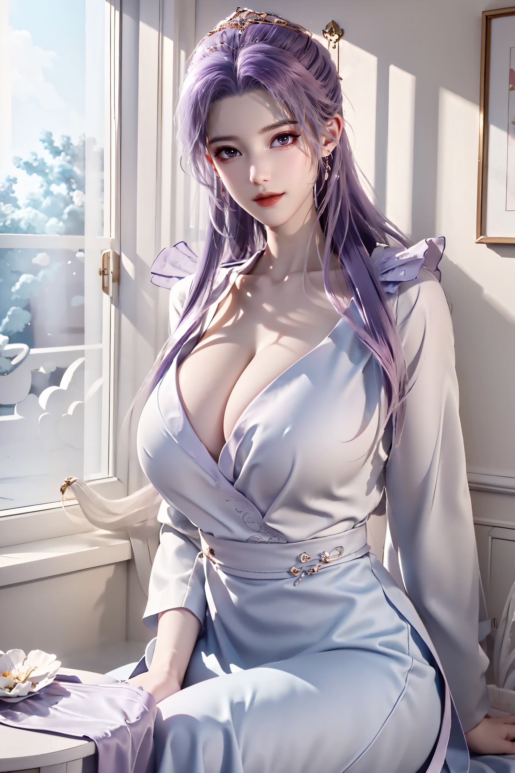 图片[4]-精选AI绘画 228 师兄-云霄[46P]-草丛看图