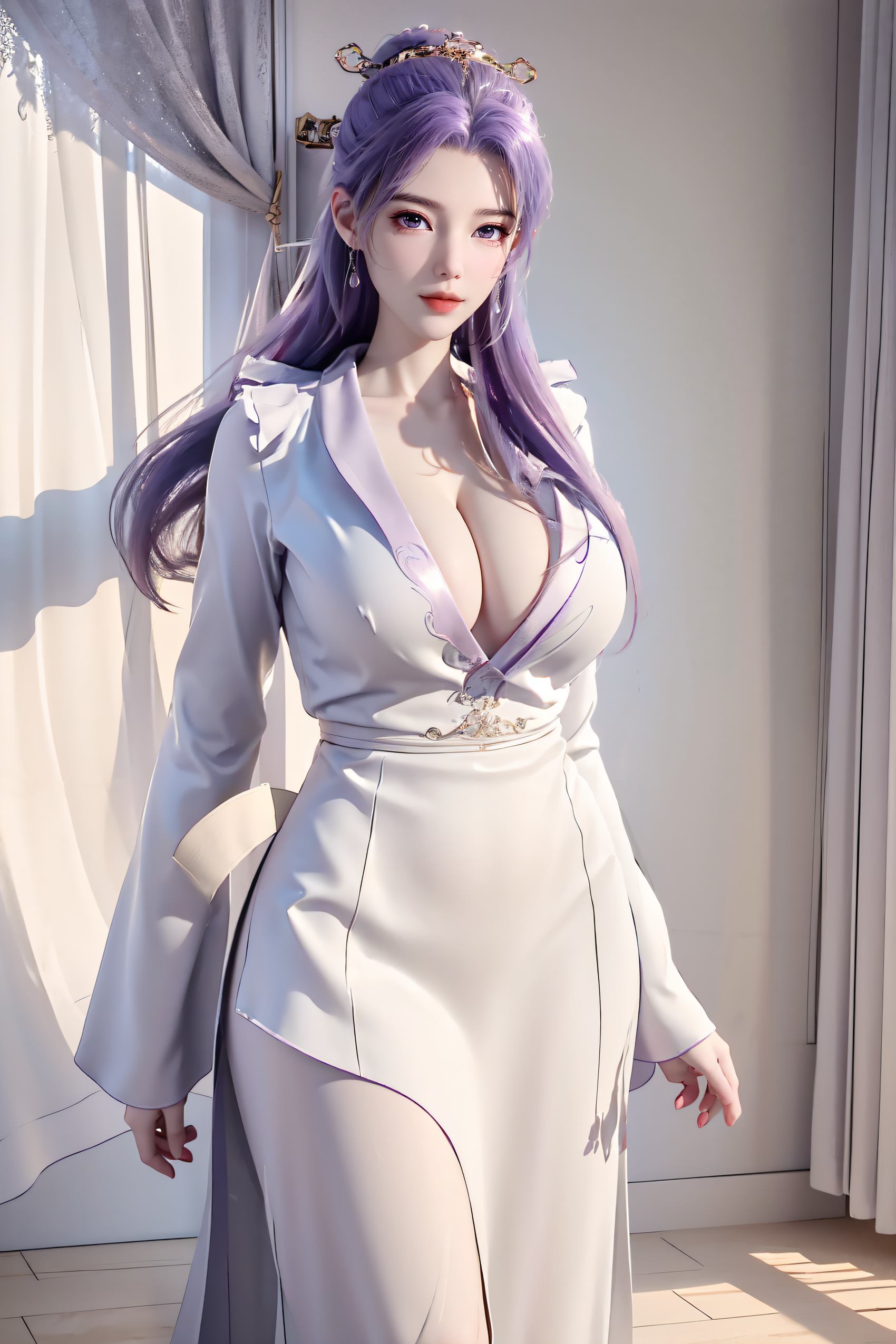 图片[5]-精选AI绘画 228 师兄-云霄[46P]-草丛看图