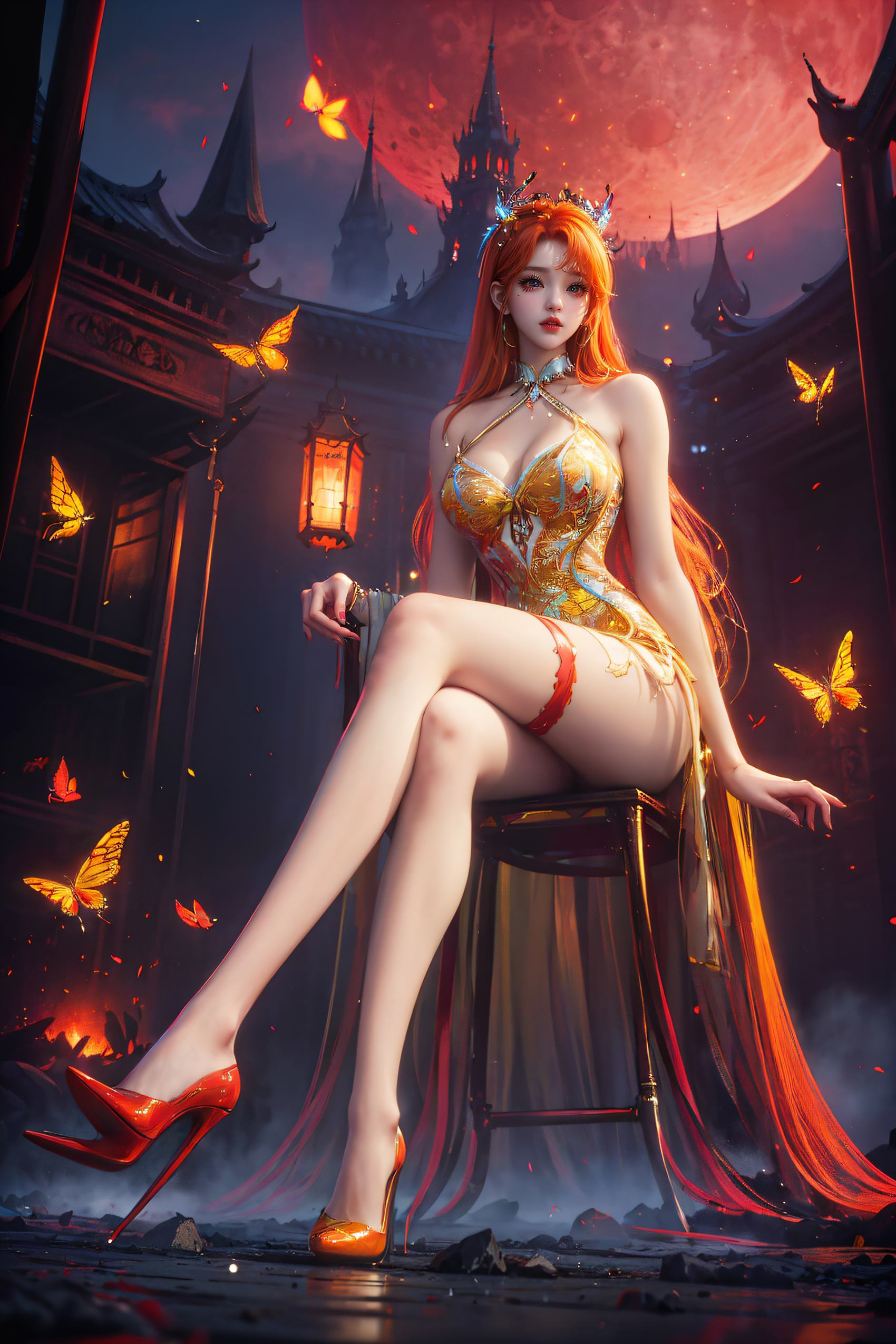 图片[5]-精选AI绘画 273 柳七月瑞视风[36P]-草丛看图