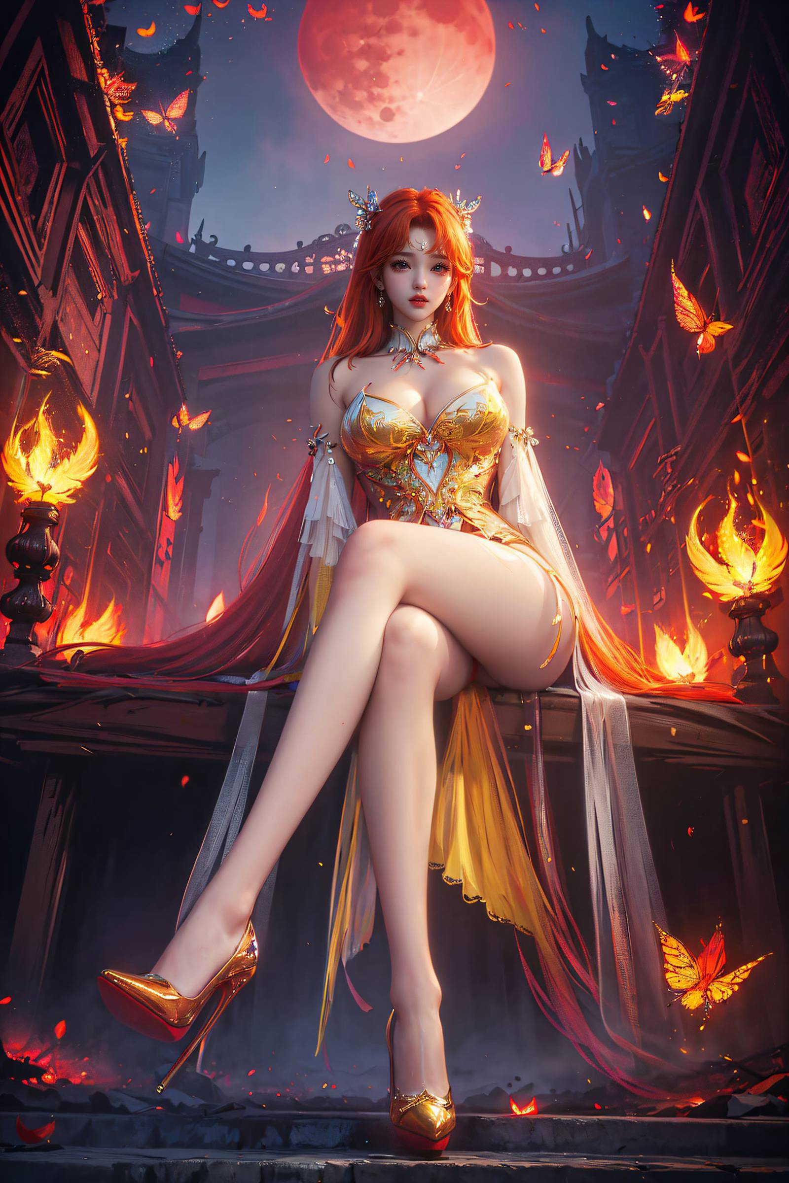 图片[6]-精选AI绘画 273 柳七月瑞视风[36P]-草丛看图