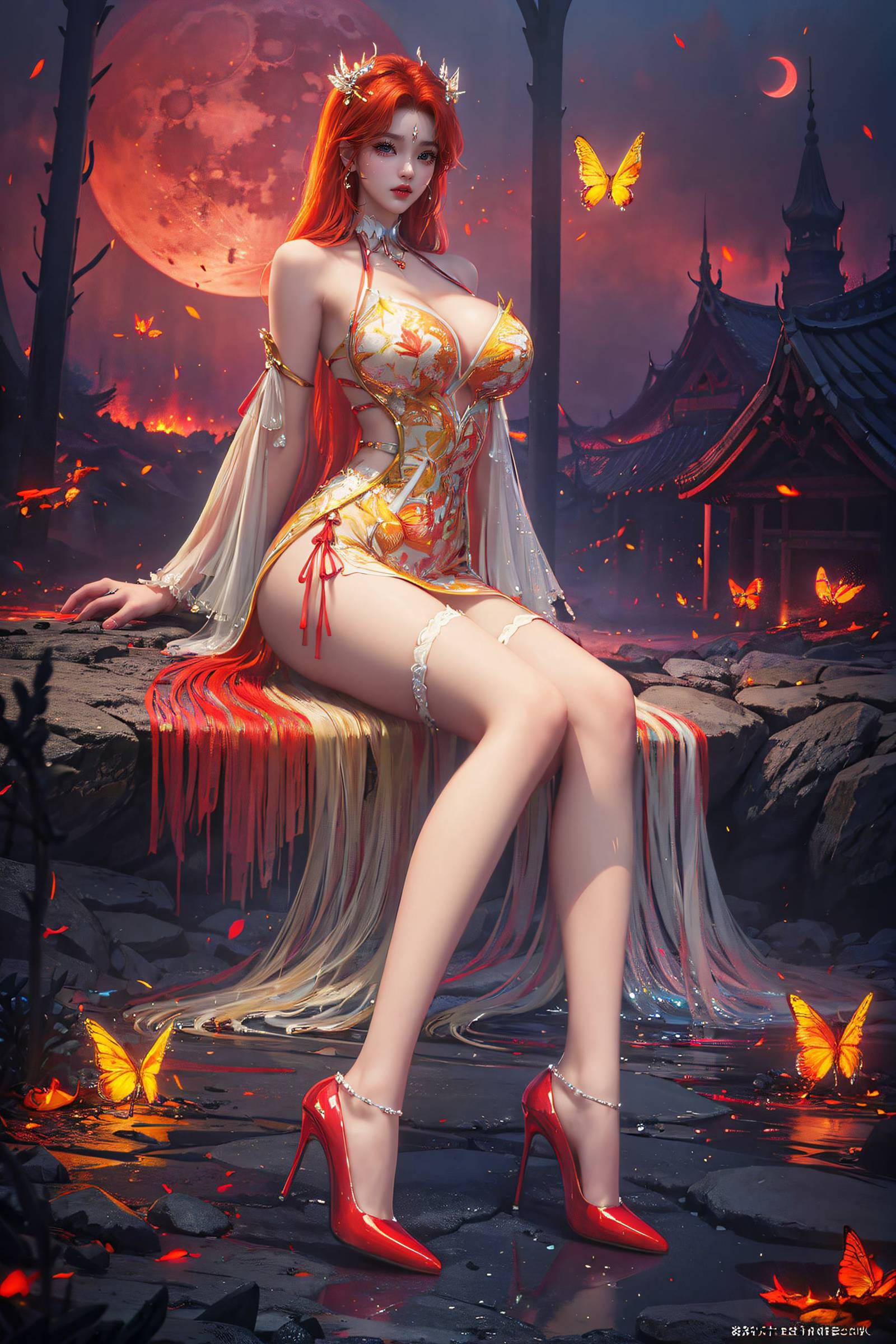 图片[7]-精选AI绘画 273 柳七月瑞视风[36P]-草丛看图