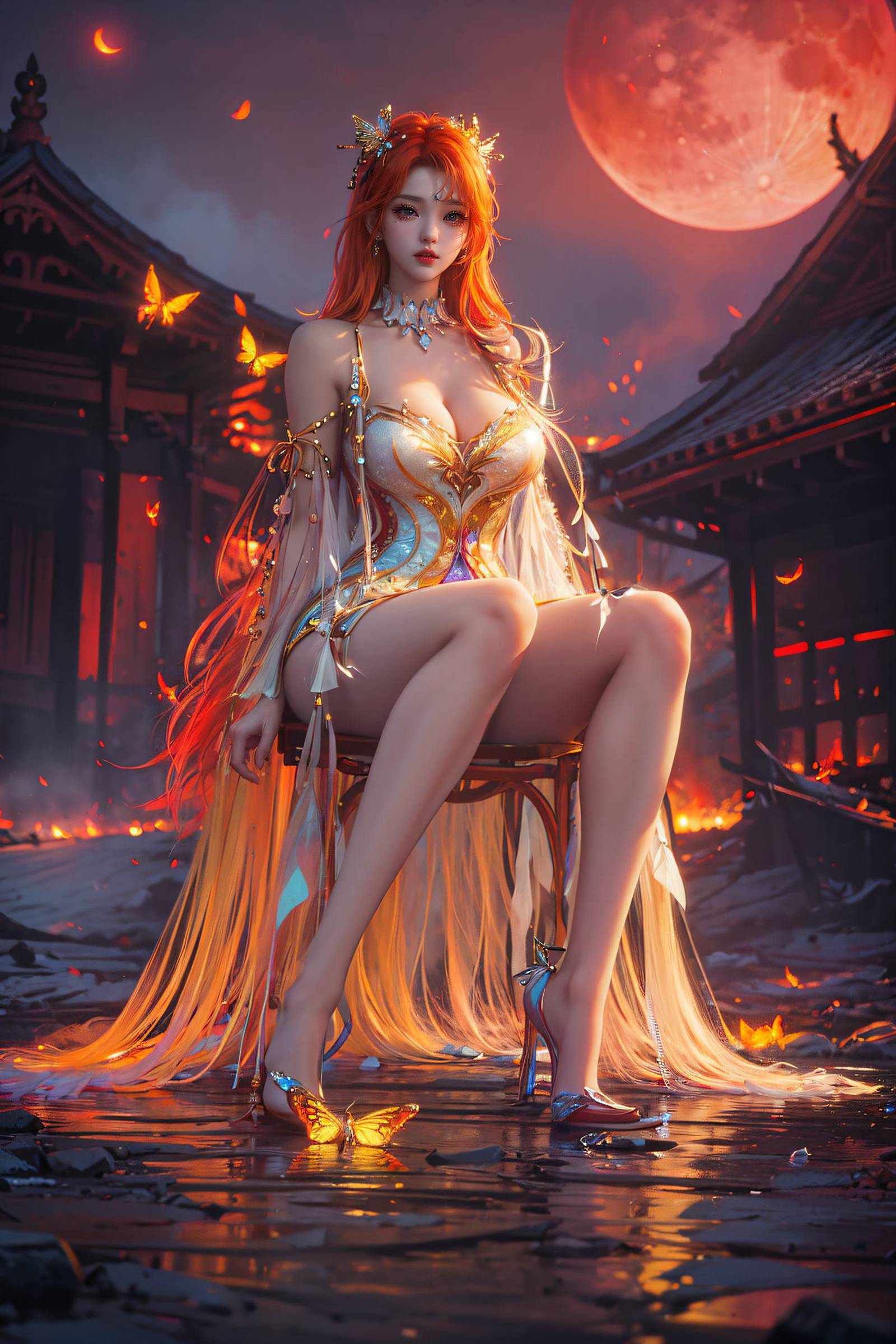 图片[1]-精选AI绘画 273 柳七月瑞视风[36P]-草丛看图