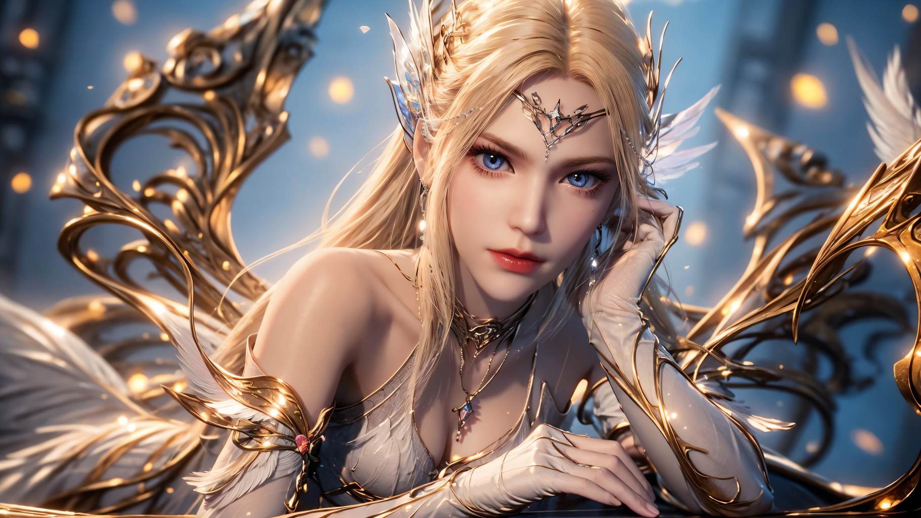 图片[6]-精选AI绘画 759 千仞雪-六翼天使[49P]-草丛看图