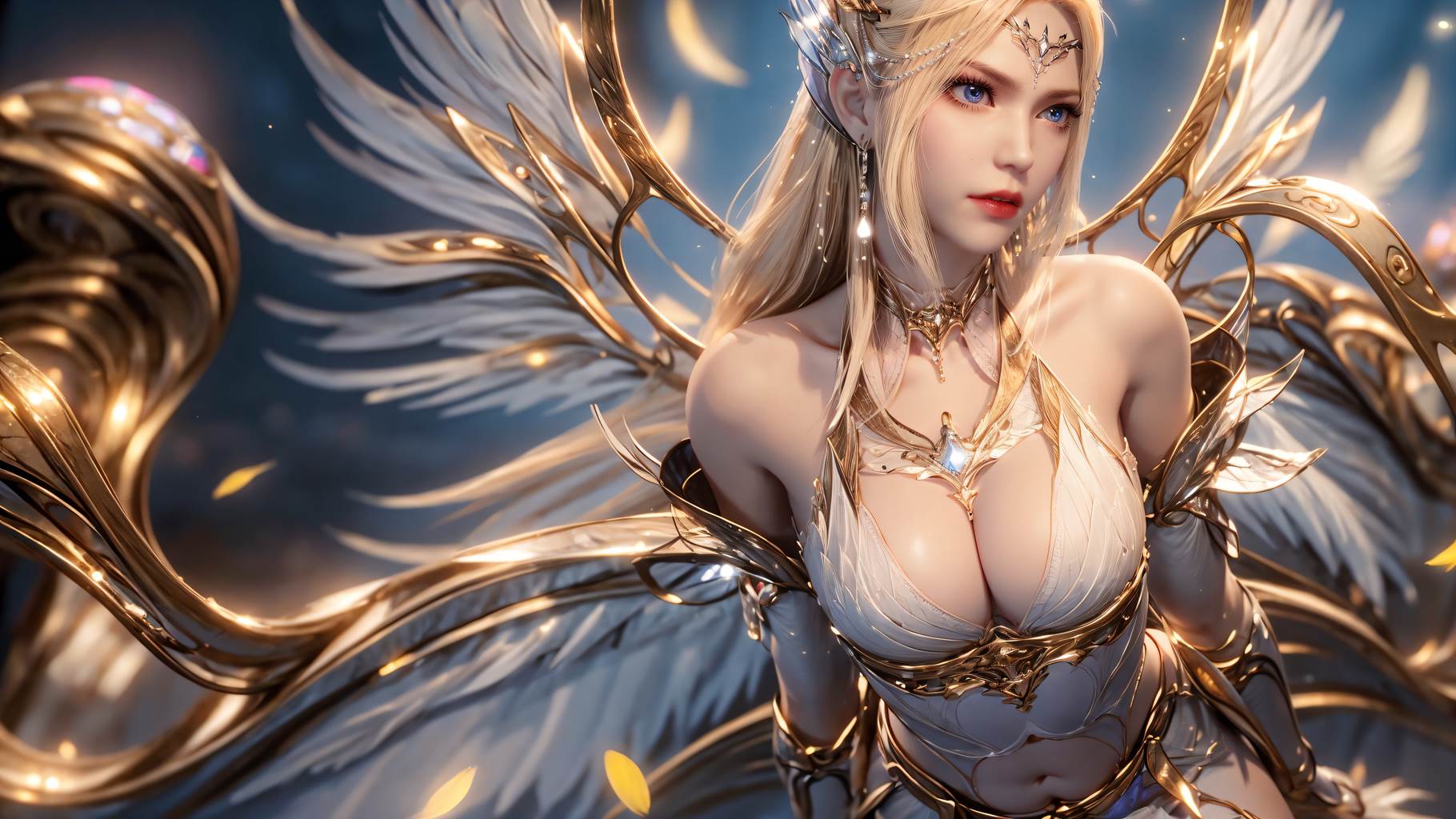 图片[7]-精选AI绘画 759 千仞雪-六翼天使[49P]-草丛看图