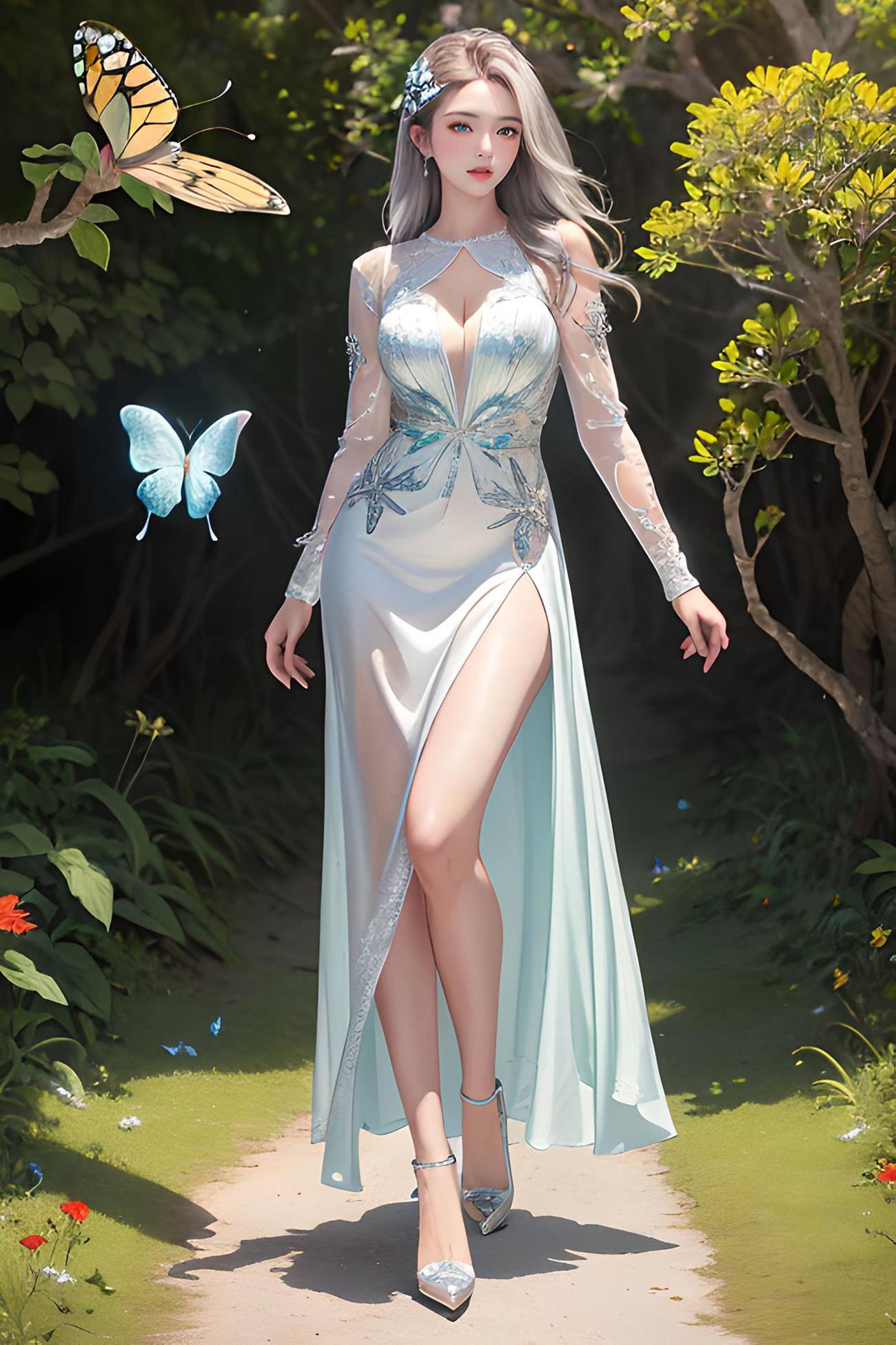 图片[2]-精选AI绘画 572 Airing_ – pixiv[99P]-草丛看图