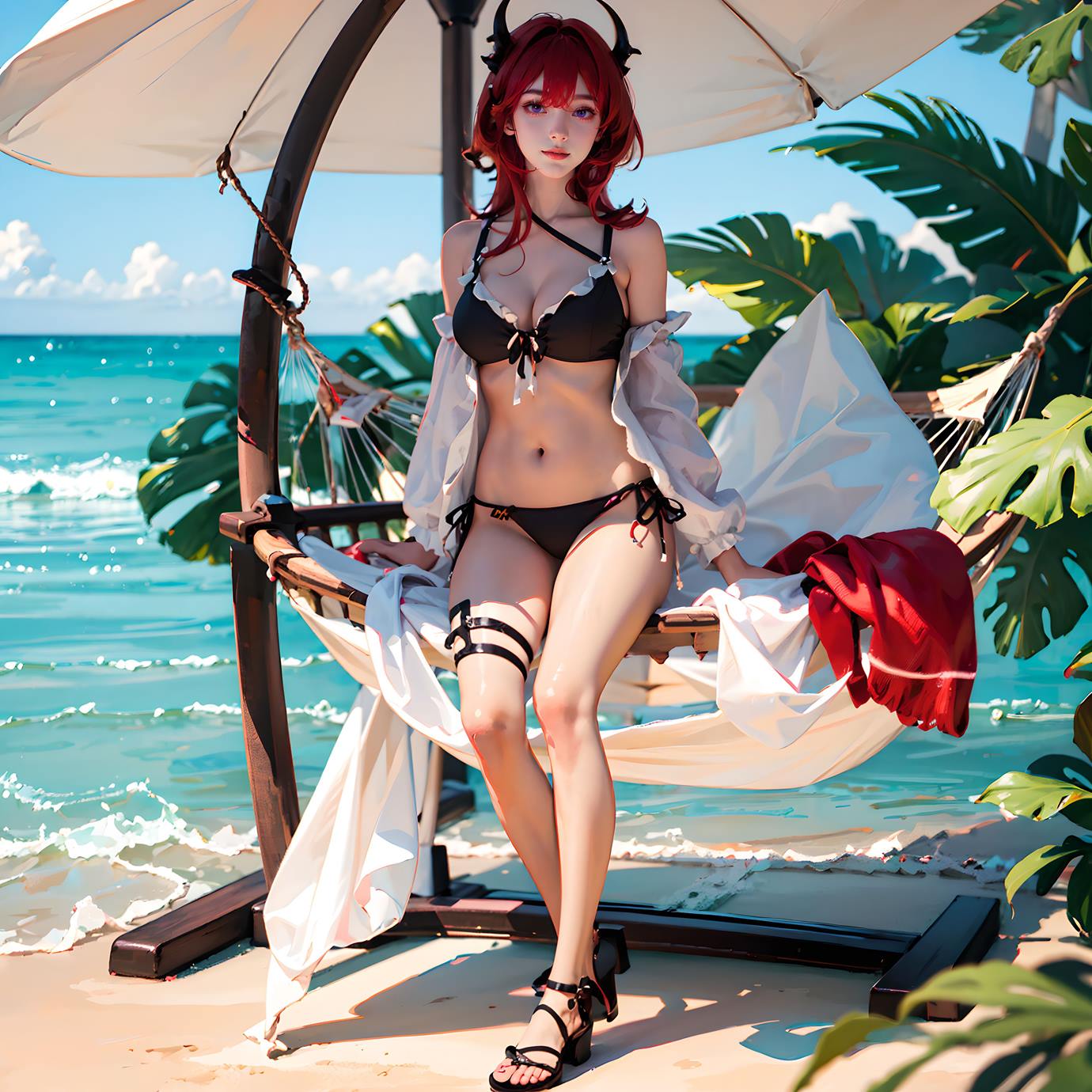 图片[3]-精选AI绘画 572 Airing_ – pixiv[99P]-草丛看图