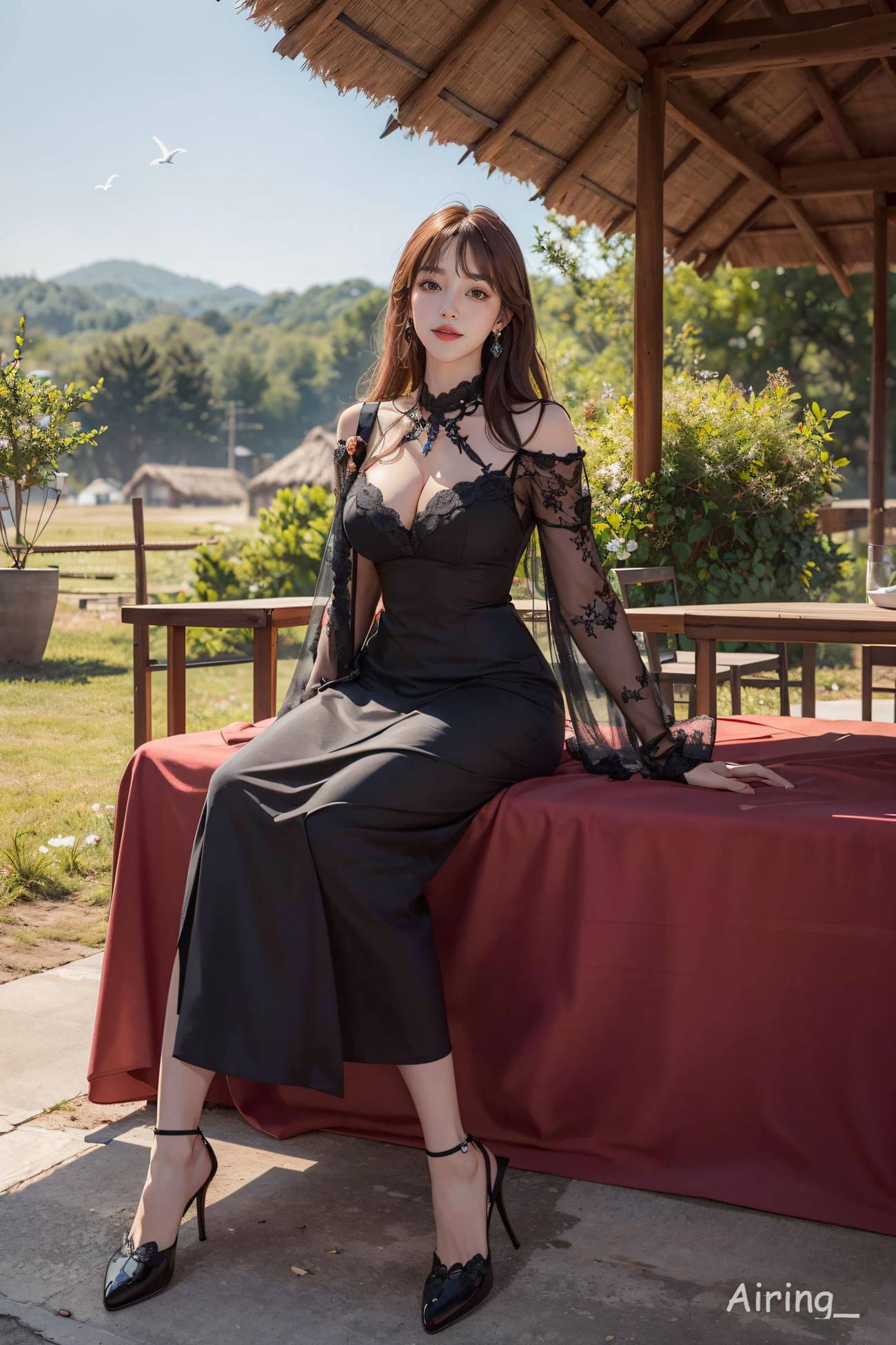 图片[4]-精选AI绘画 572 Airing_ – pixiv[99P]-草丛看图