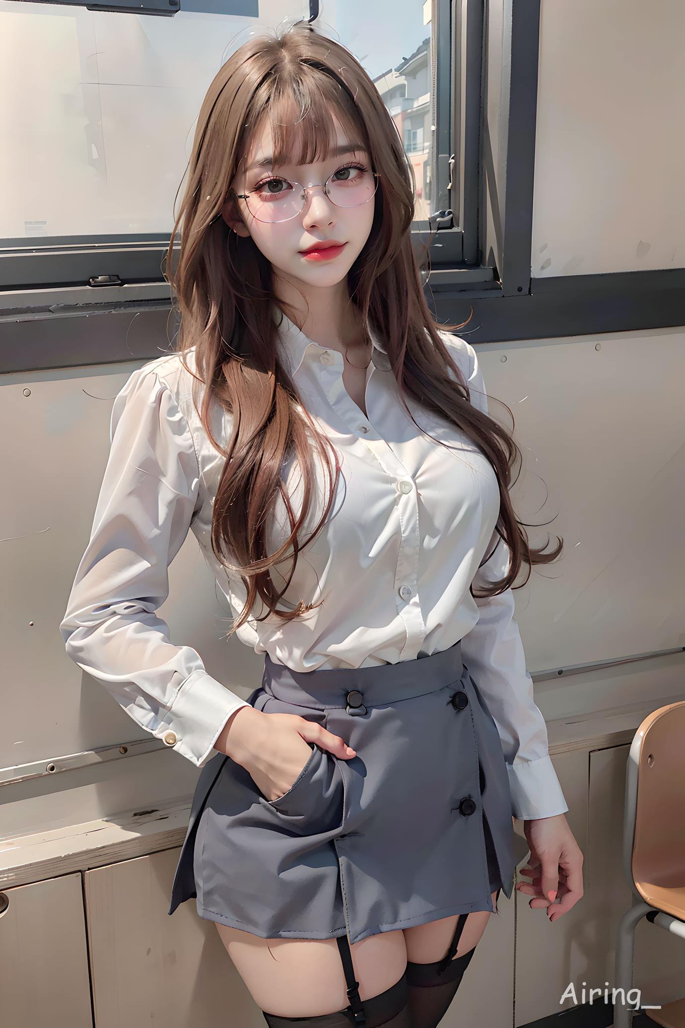 图片[7]-精选AI绘画 572 Airing_ – pixiv[99P]-草丛看图