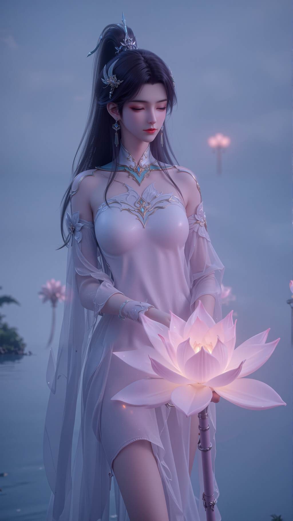 图片[2]-精选AI绘画 783 斗破苍穹-古薰儿[14P]-草丛看图