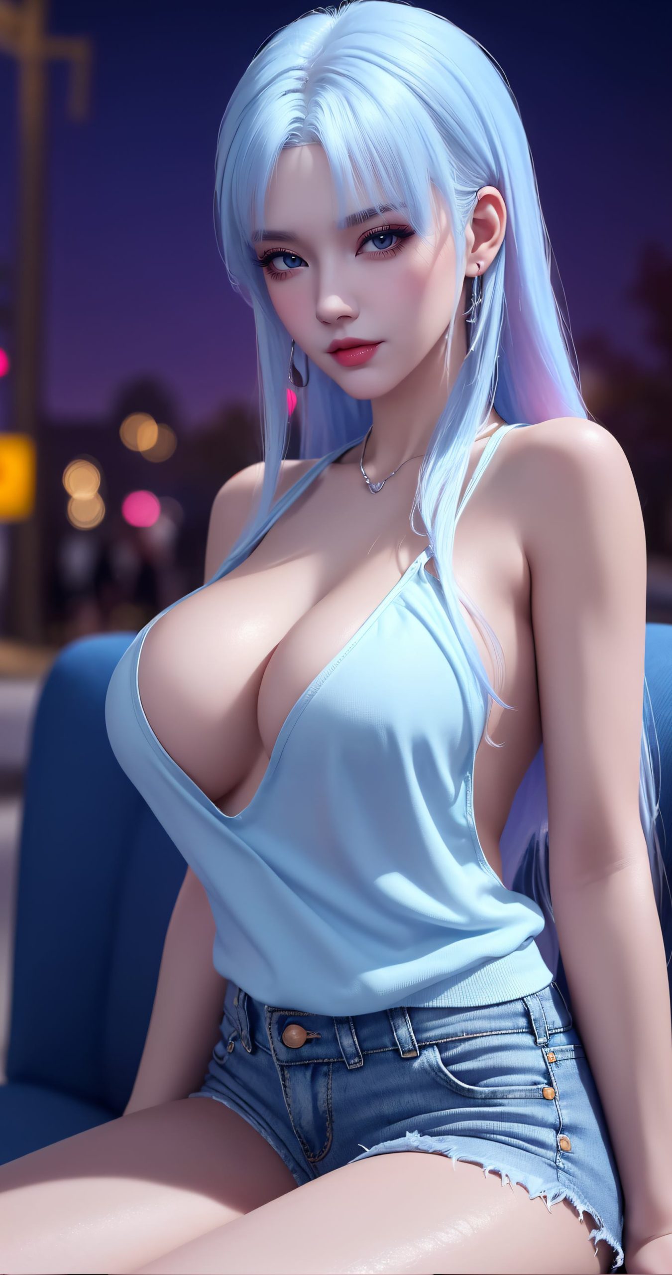 图片[4]-精选AI绘画 182 斗破苍穹-小医仙时尚牛仔裤[25P]-草丛看图