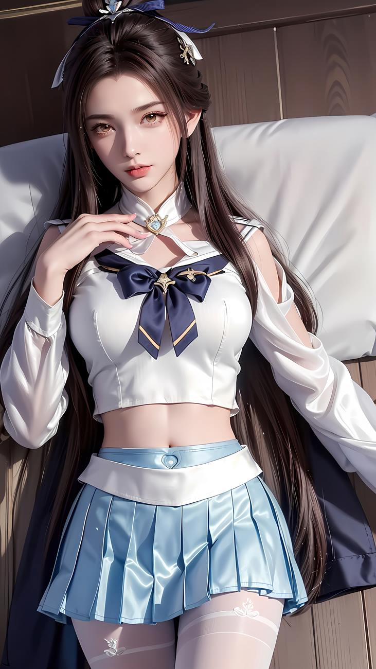 图片[2]-精选AI绘画 683 诛仙-陆雪琪[27P]-草丛看图