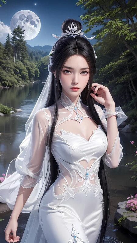 精选AI绘画 683 诛仙-陆雪琪[27P]-草丛看图