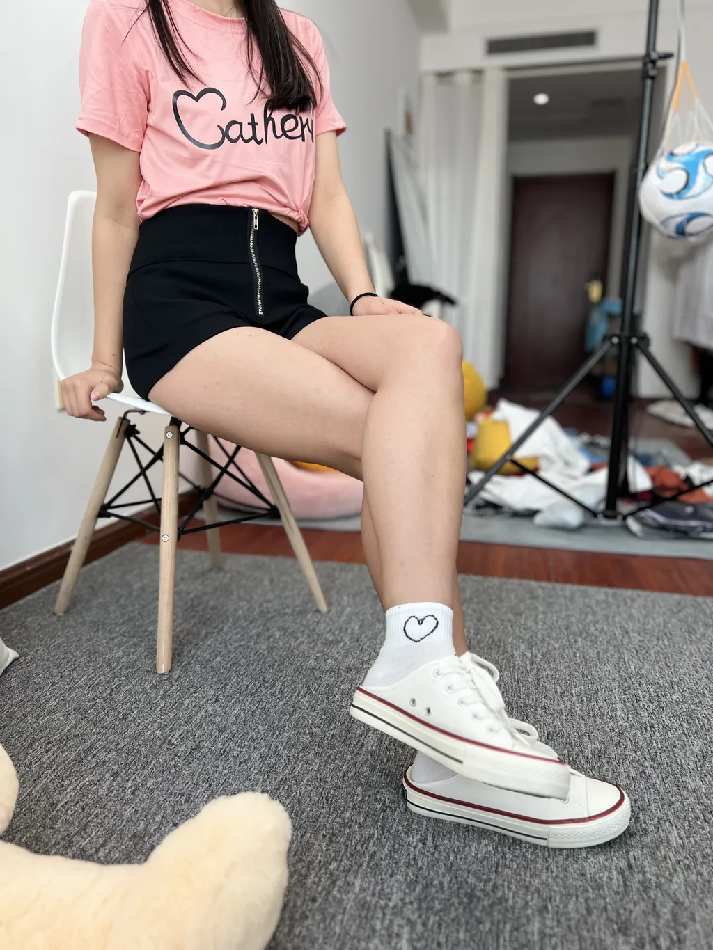 图片[2]-精选三禾摄影 NO.037 休闲短裤 棉袜 帆布鞋[126P]-草丛看图