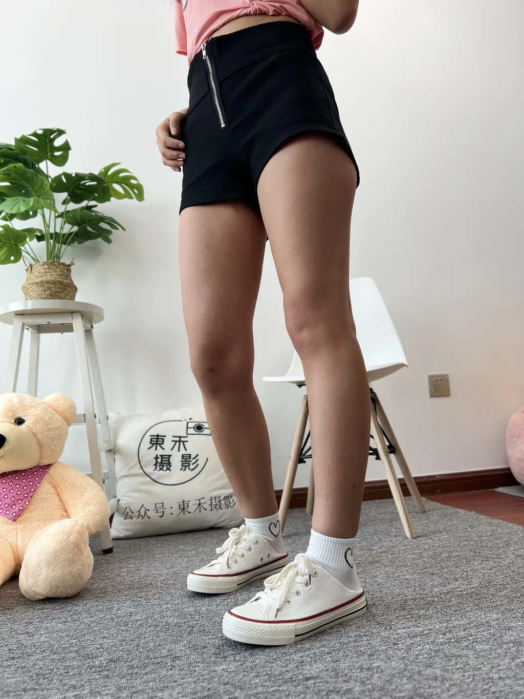 图片[6]-精选三禾摄影 NO.037 休闲短裤 棉袜 帆布鞋[126P]-草丛看图