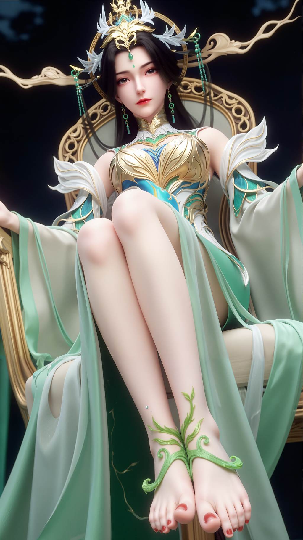 图片[3]-精选AI绘画 805 完美世界-柳神无敌道[12P]-草丛看图