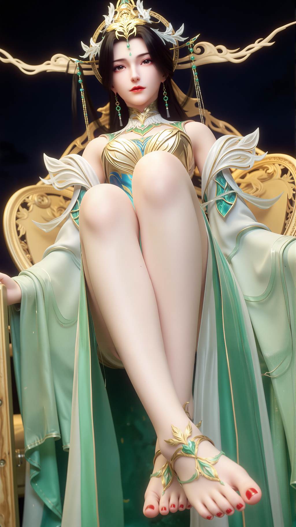 图片[1]-精选AI绘画 805 完美世界-柳神无敌道[12P]-草丛看图