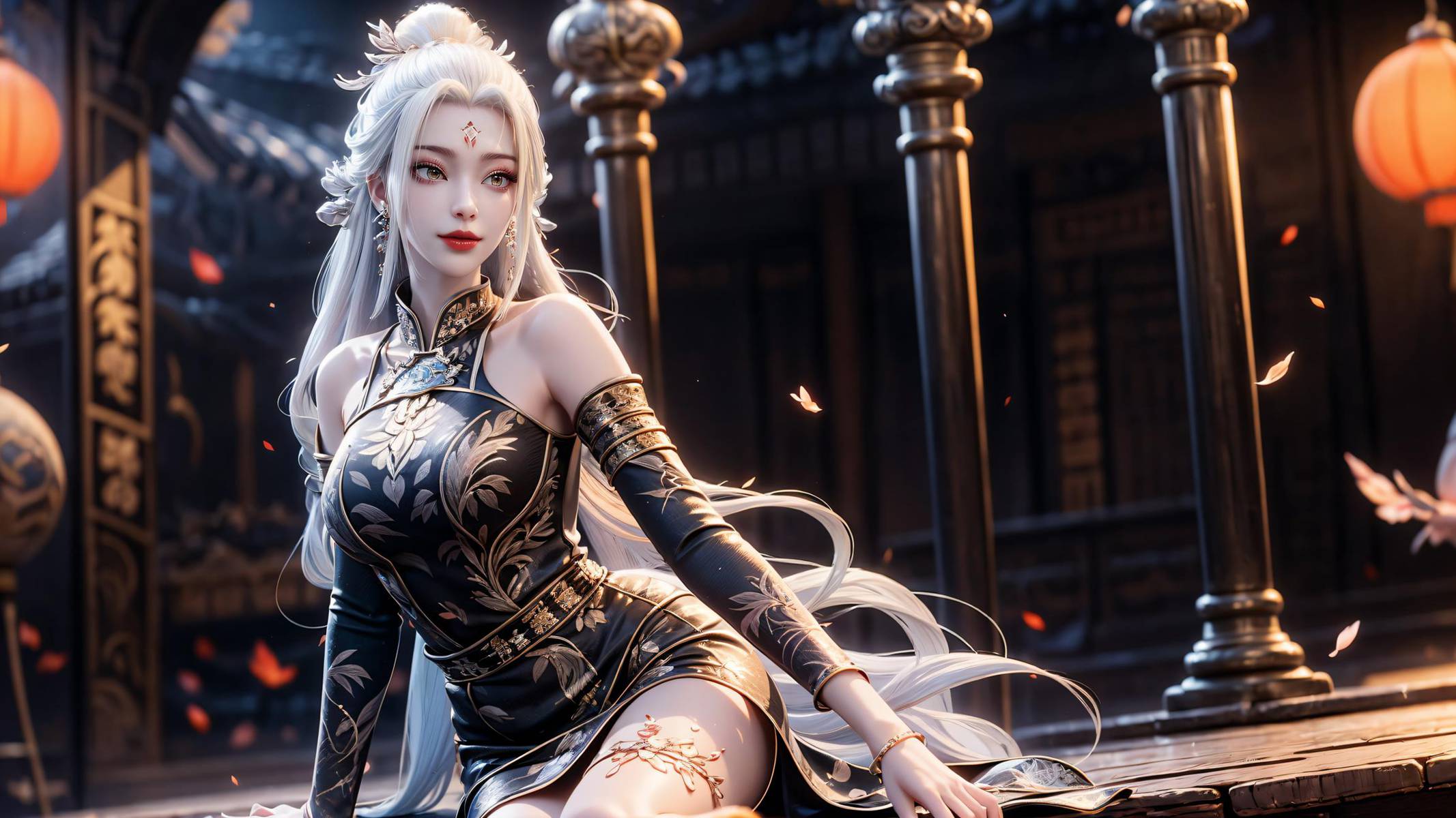 图片[6]-精选AI绘画 423 小白[55P]-草丛看图