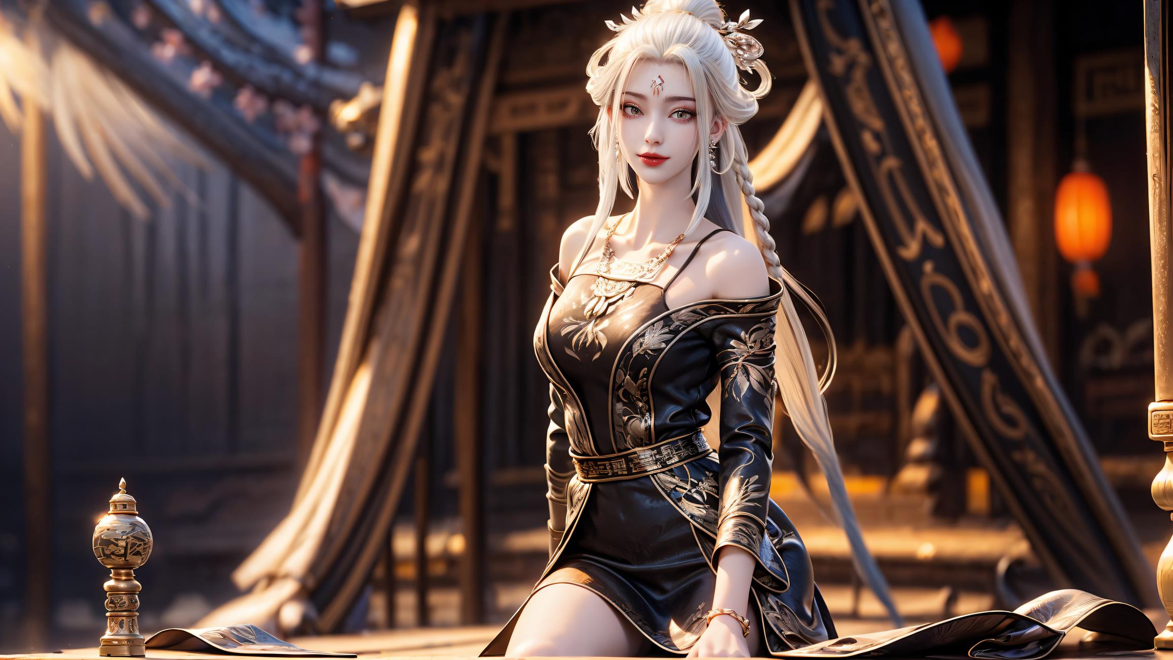 图片[7]-精选AI绘画 423 小白[55P]-草丛看图