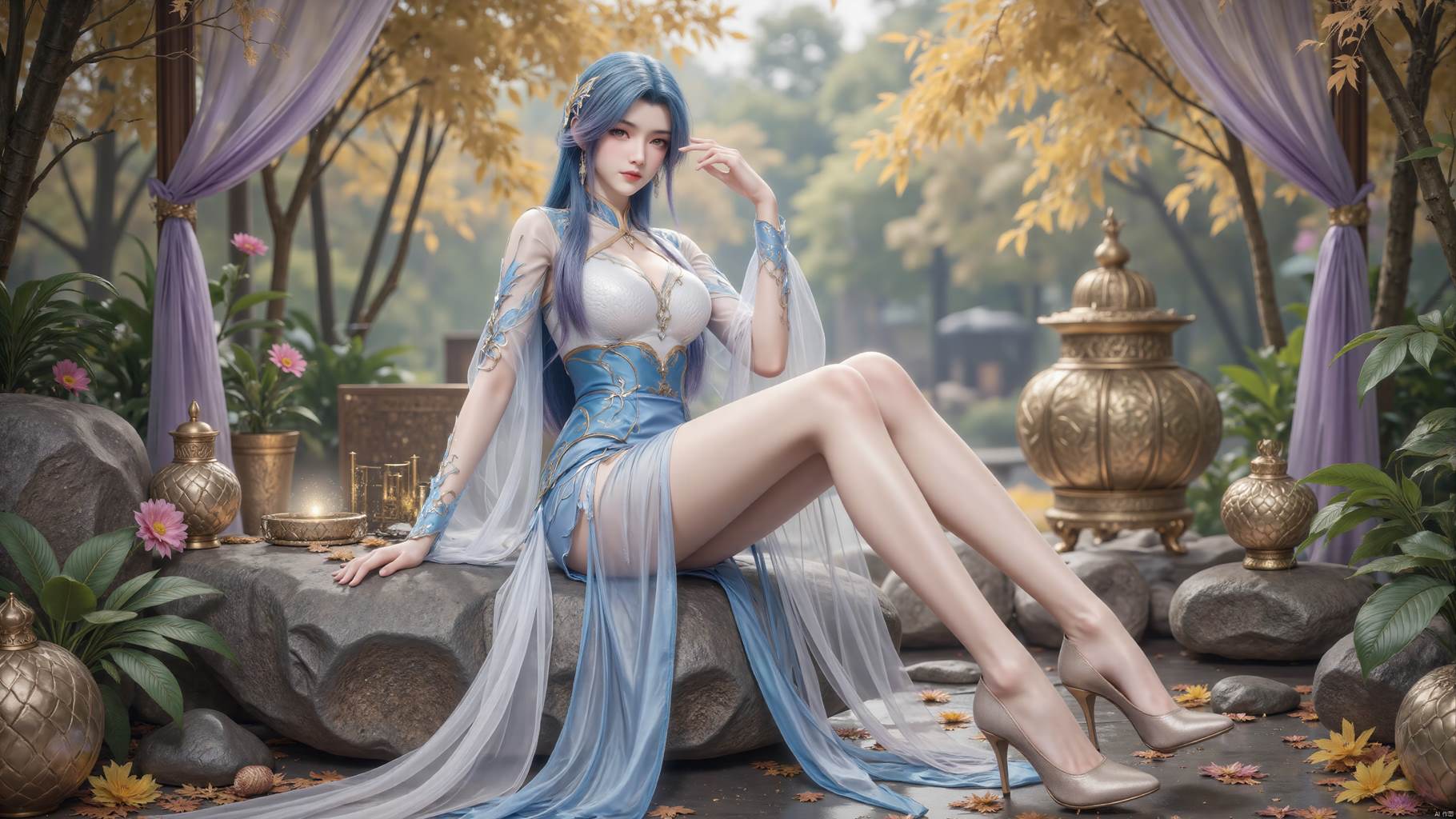 图片[8]-AI绘画 795 绝世唐门-王秋儿[80P-580M]-草丛看图