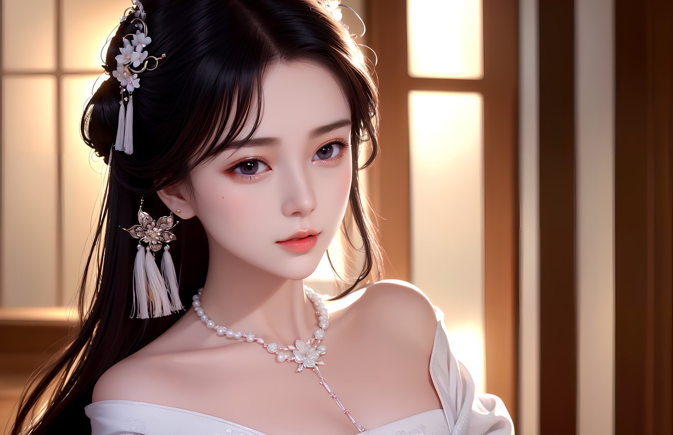 图片[3]-精选AI绘画 574 古风AI小师妹-合辑[123P]-草丛看图