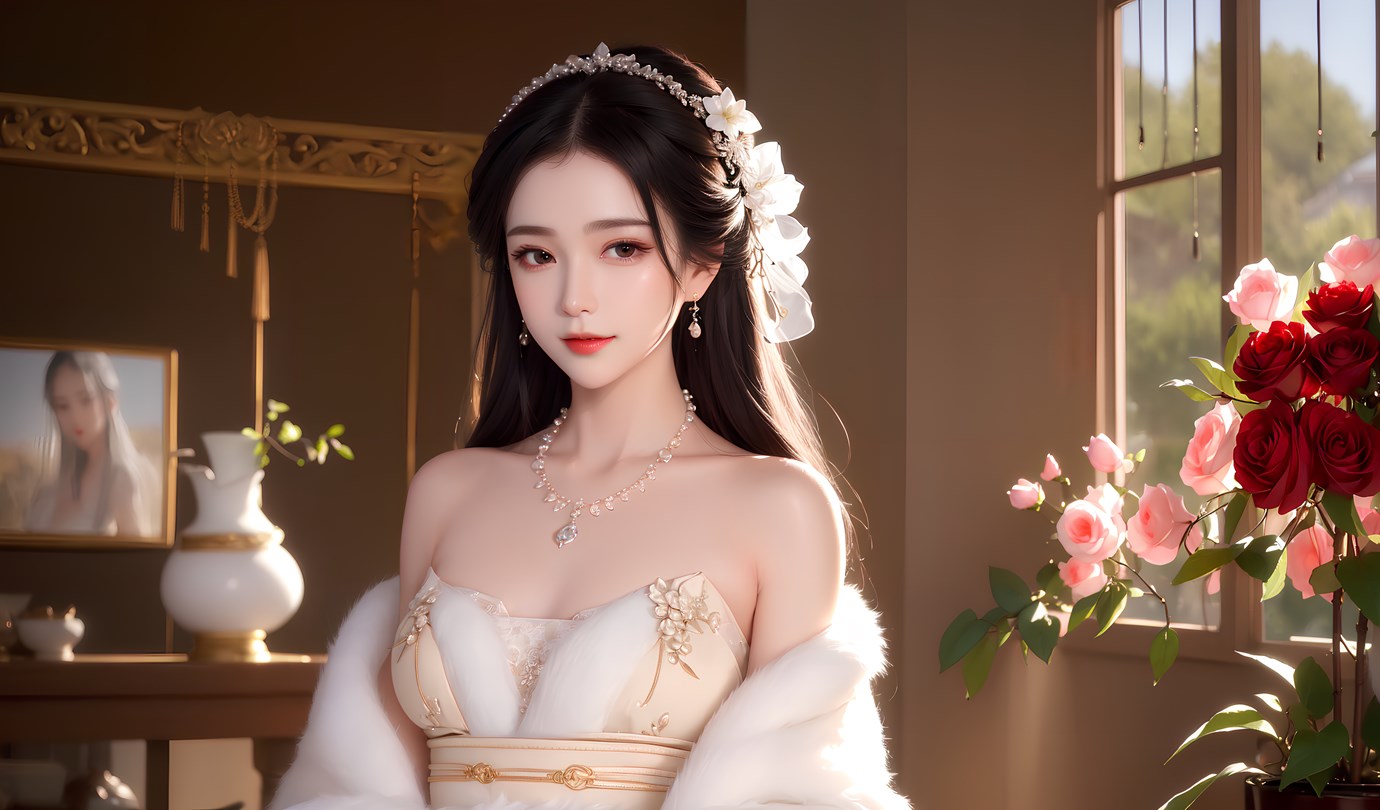 图片[4]-精选AI绘画 574 古风AI小师妹-合辑[123P]-草丛看图