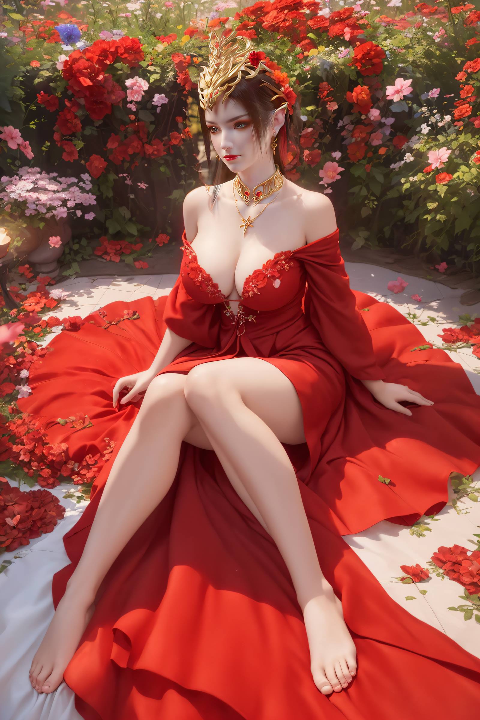 图片[5]-精选AI绘画 149 斗破苍穹-美杜莎[27P]-草丛看图