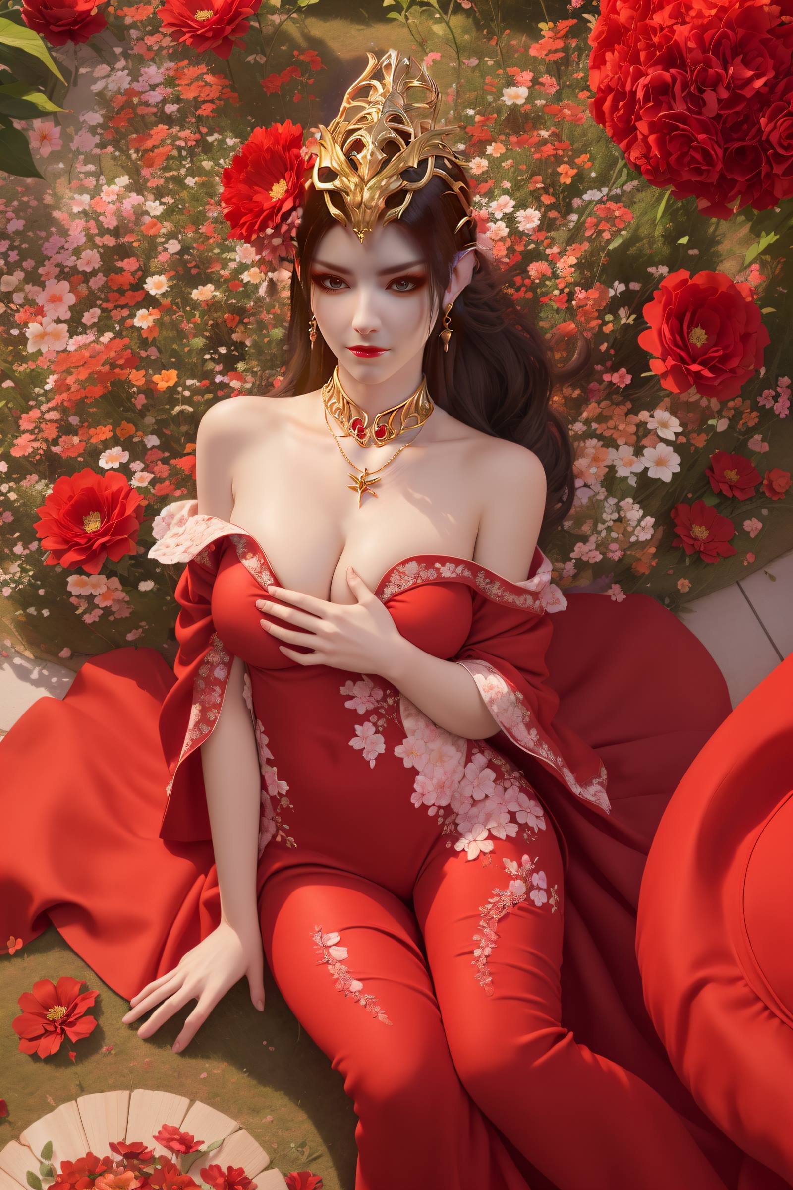 图片[1]-精选AI绘画 149 斗破苍穹-美杜莎[27P]-草丛看图