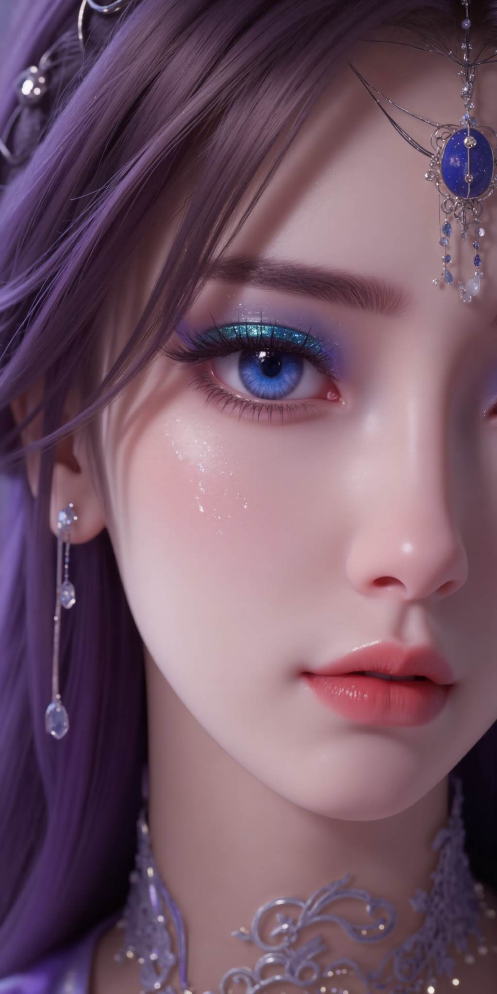 图片[1]-精选AI绘画 765 国漫女神[36P]-草丛看图