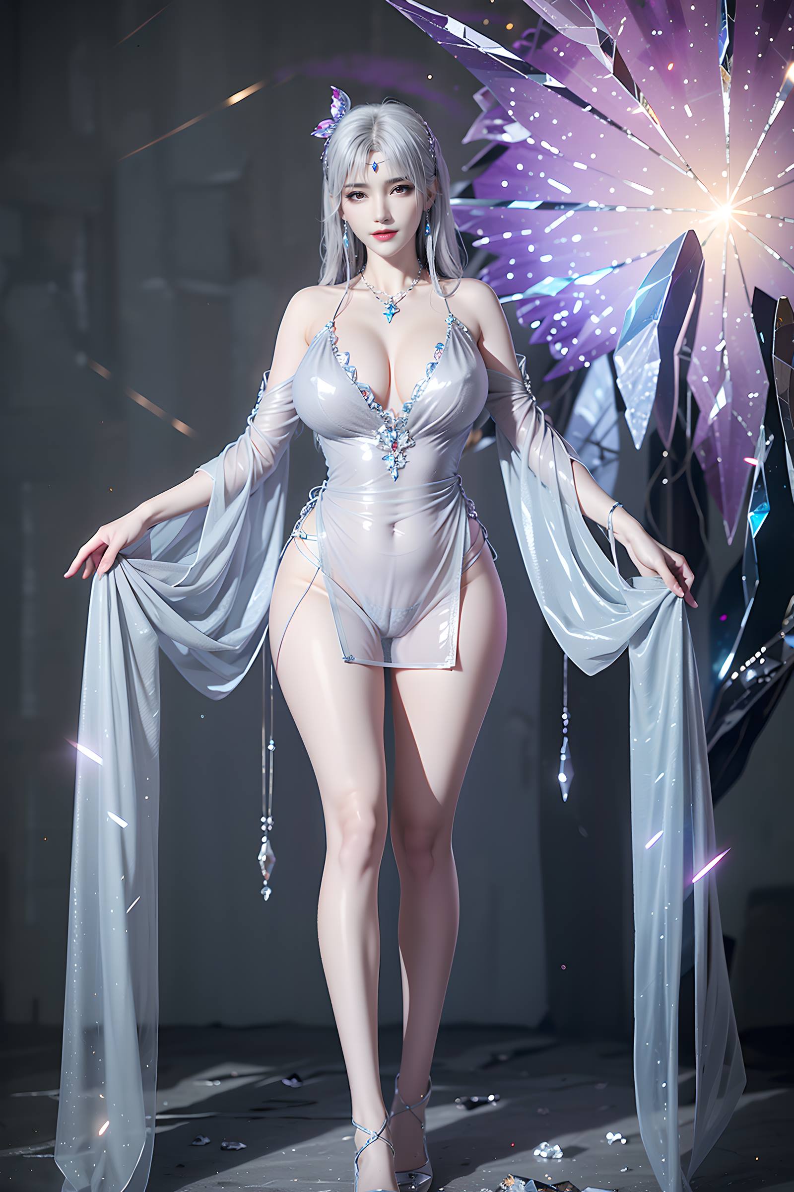 图片[3]-精选AI绘画 108 斗破苍穹 小医仙 精品水晶[14P]-草丛看图