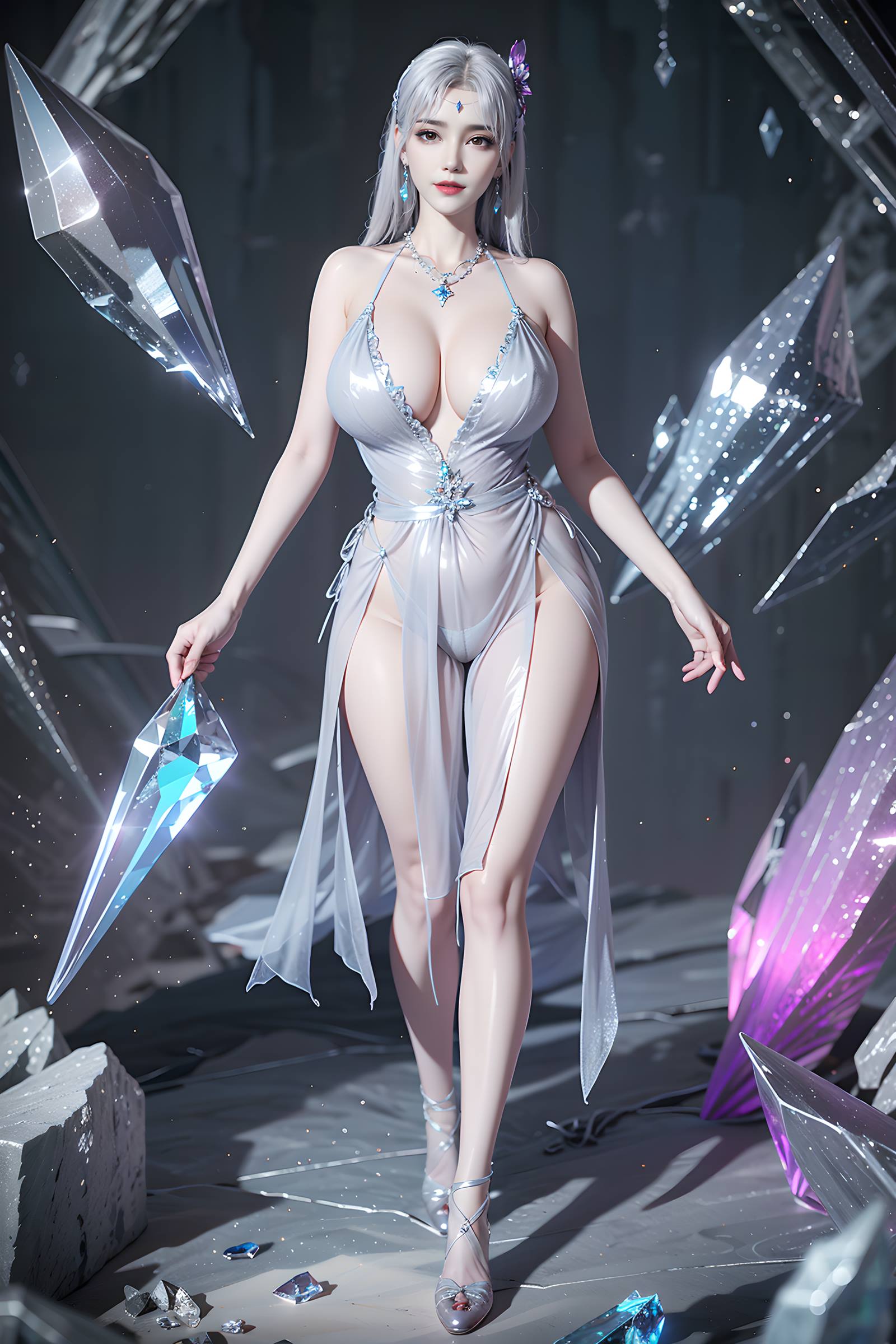 图片[7]-精选AI绘画 108 斗破苍穹 小医仙 精品水晶[14P]-草丛看图