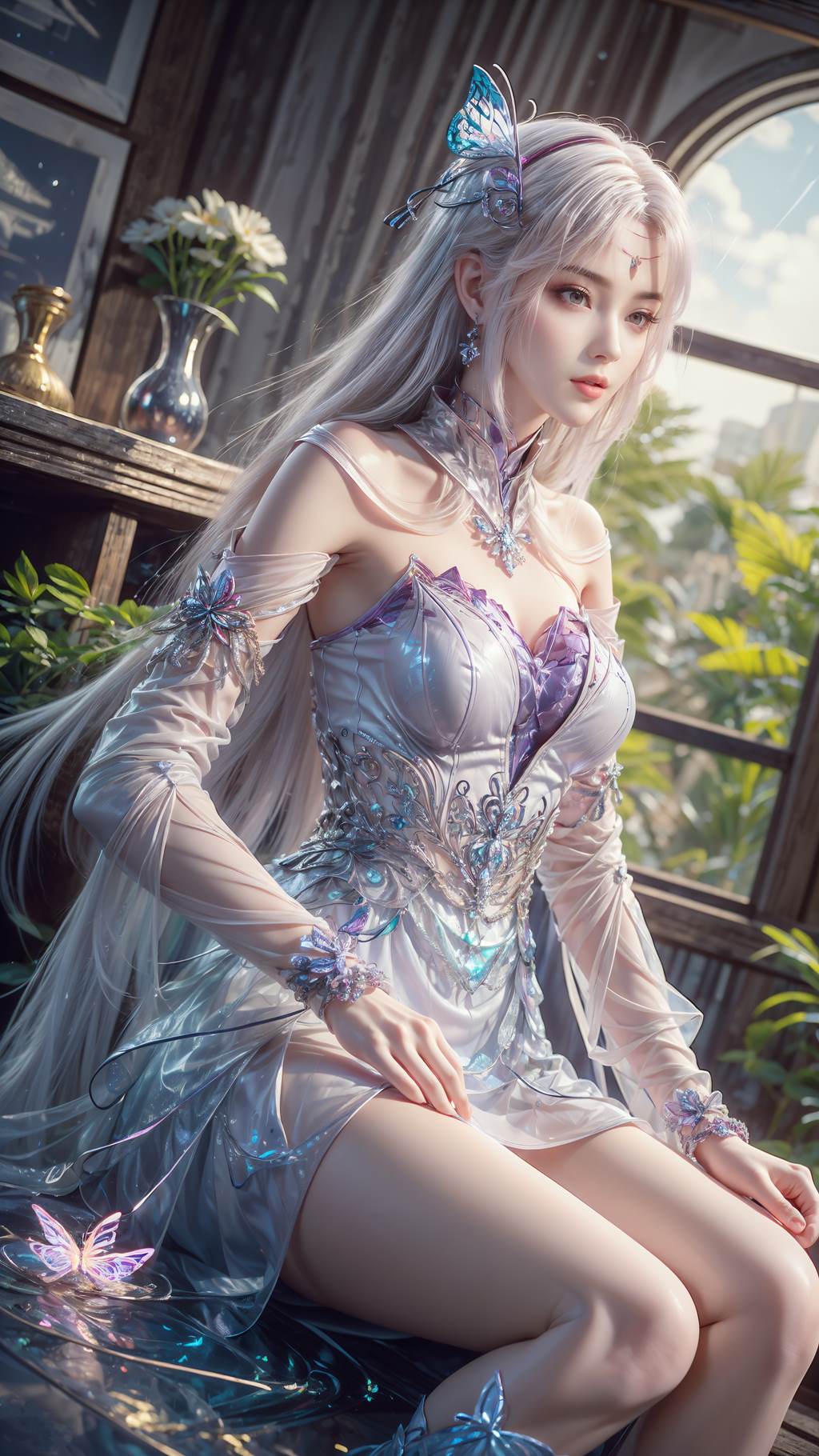 图片[2]-精选AI绘画 763 斗破苍穹-小医仙[67P]-草丛看图