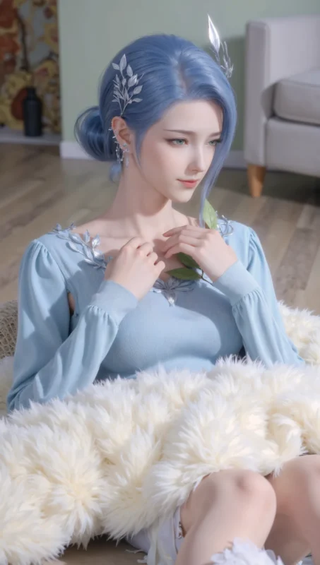 精选AI绘画 839 斗罗大陆-阿银[42P]-草丛看图