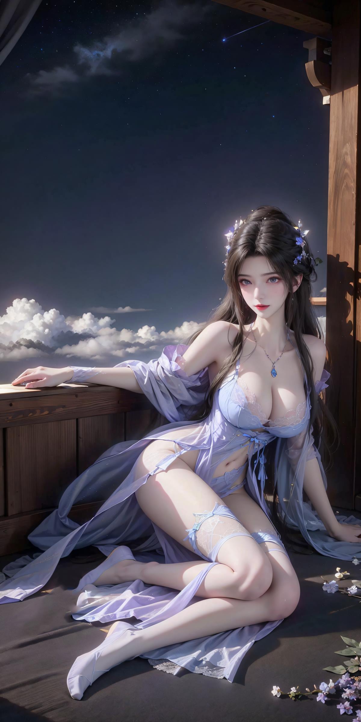 图片[2]-精选AI绘画 631 逍遥 李慕婉透视连衣裙[75P]-草丛看图