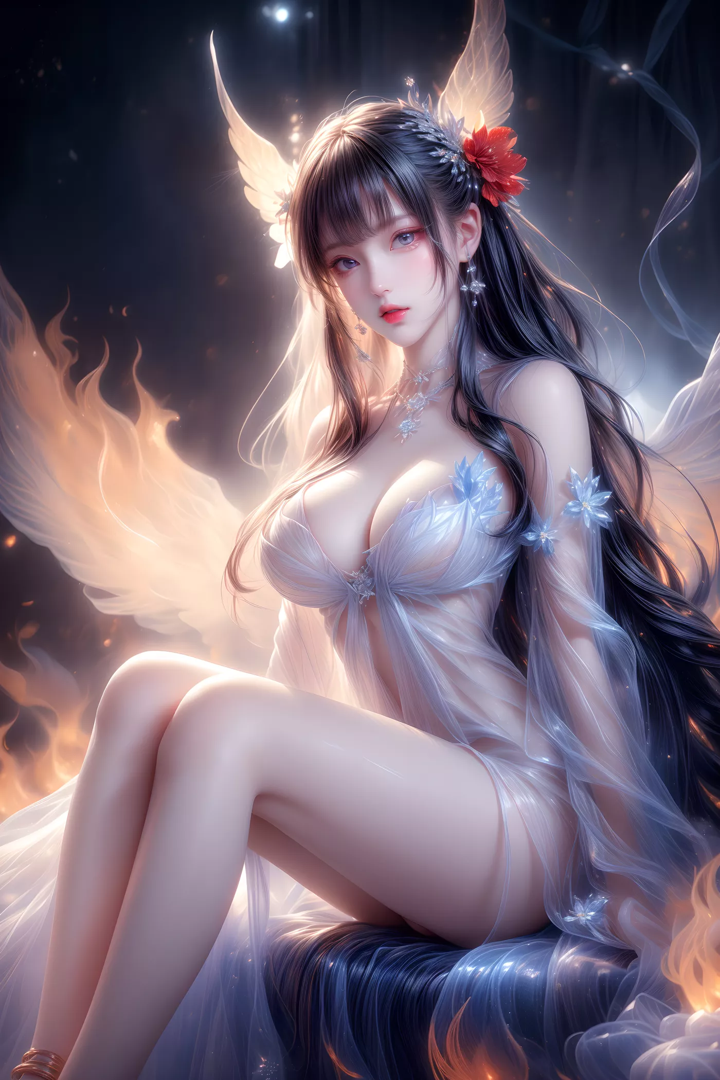 图片[2]-精选AI绘画 474 少女[74P]-草丛看图