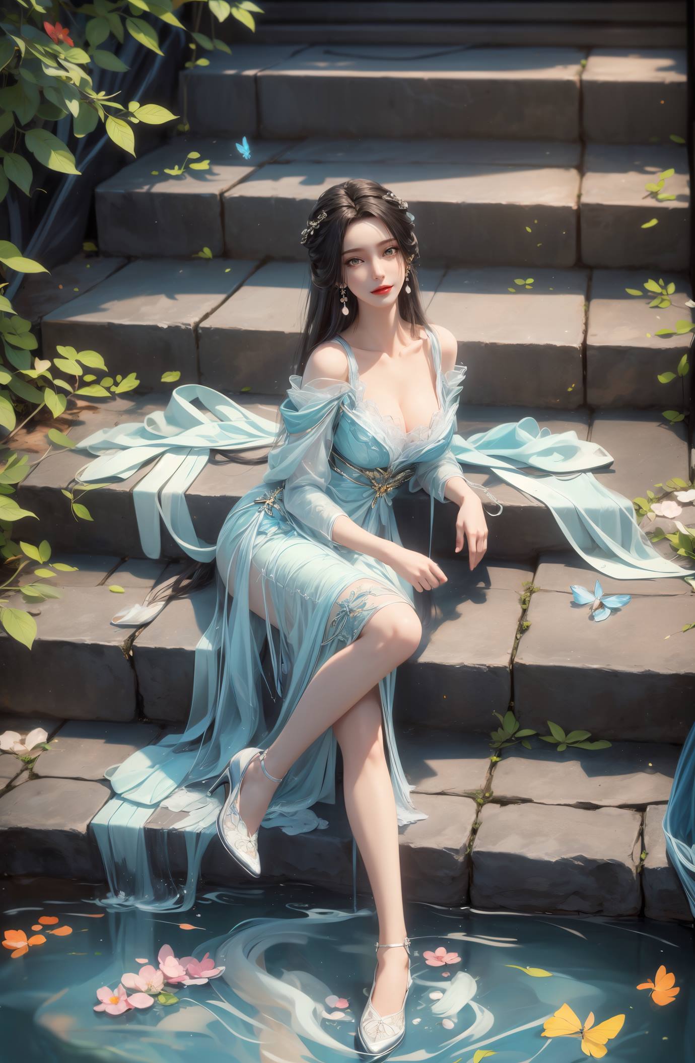 图片[3]-精选AI绘画 528 姜立[20P]-草丛看图