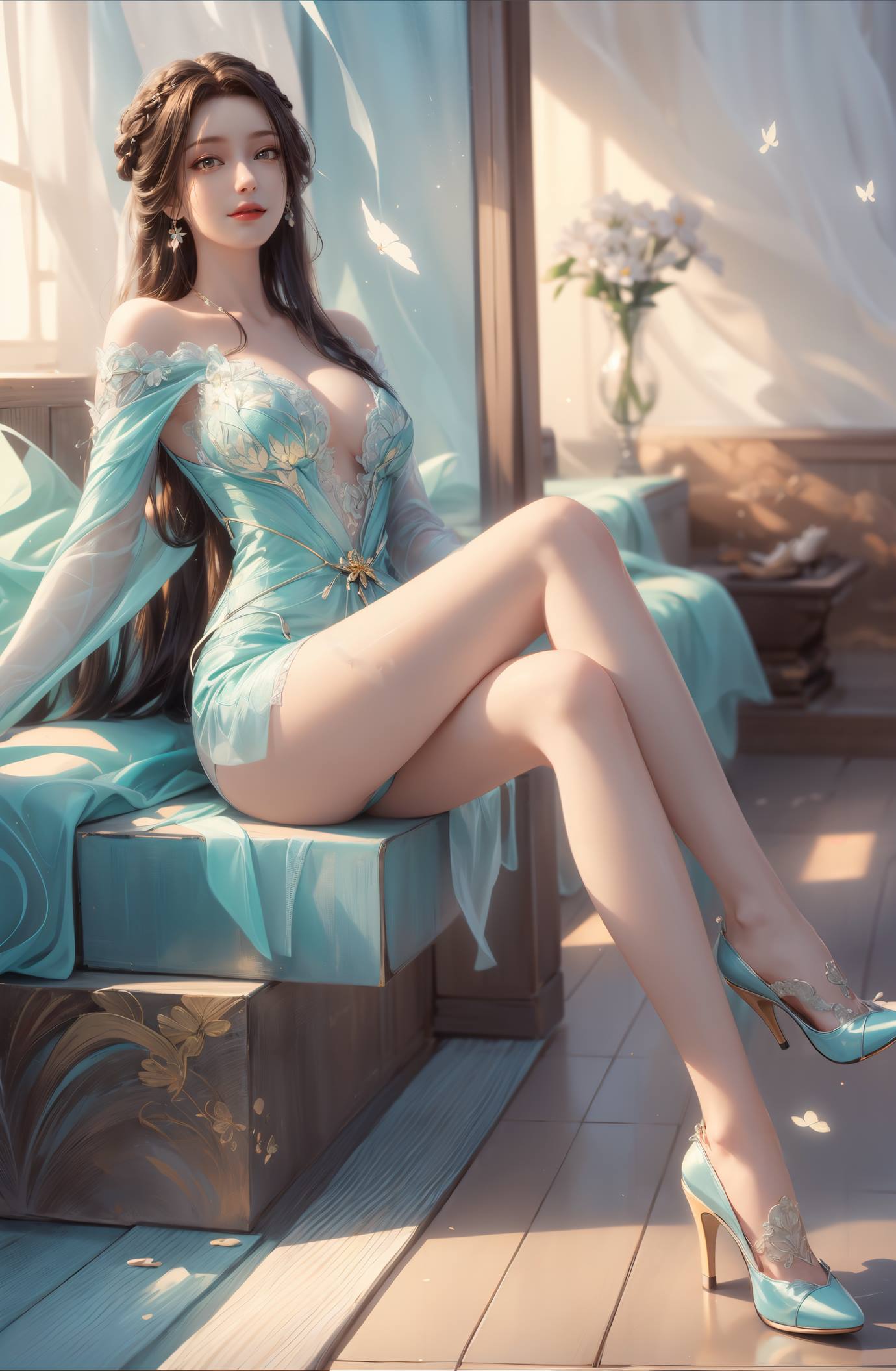 图片[5]-精选AI绘画 528 姜立[20P]-草丛看图