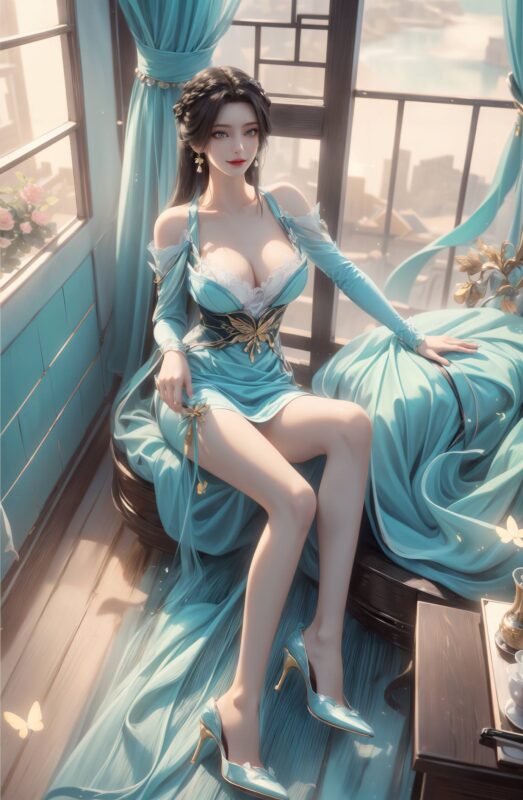 精选AI绘画 528 姜立[20P]-草丛看图