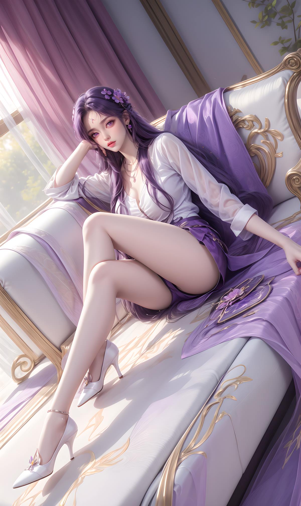 图片[8]-精选AI绘画 635 精美 完美-云曦[17P]-草丛看图