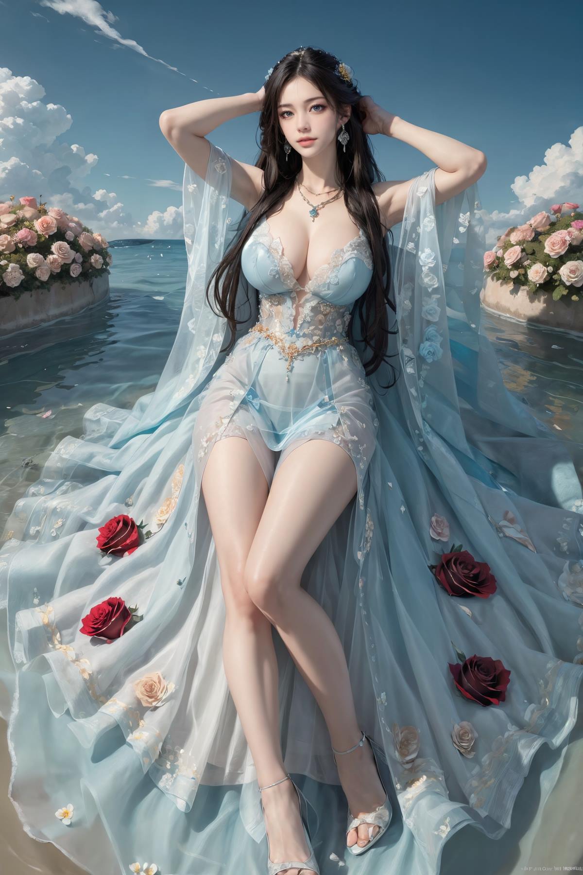 图片[2]-精选AI绘画 658 完美世界-叶倾仙[47P]-草丛看图