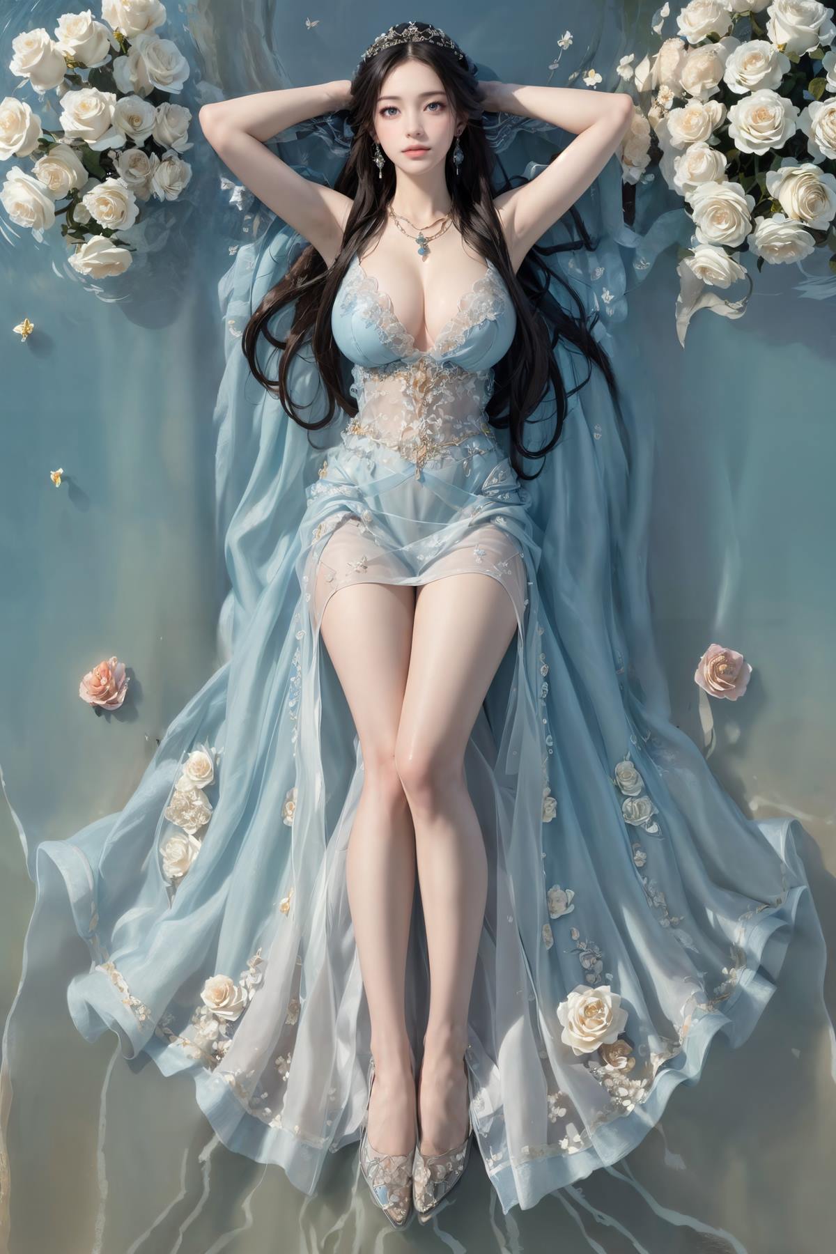 图片[1]-精选AI绘画 658 完美世界-叶倾仙[47P]-草丛看图