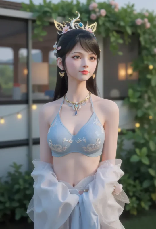 精选AI绘画 857 逆天邪神-苍月公主[65P]-草丛看图