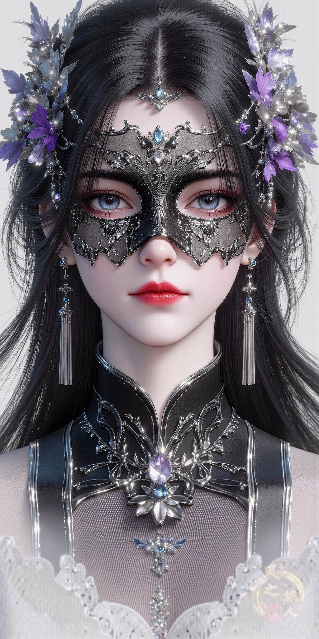 图片[4]-精选AI绘画 764 国漫女神[22P]-草丛看图