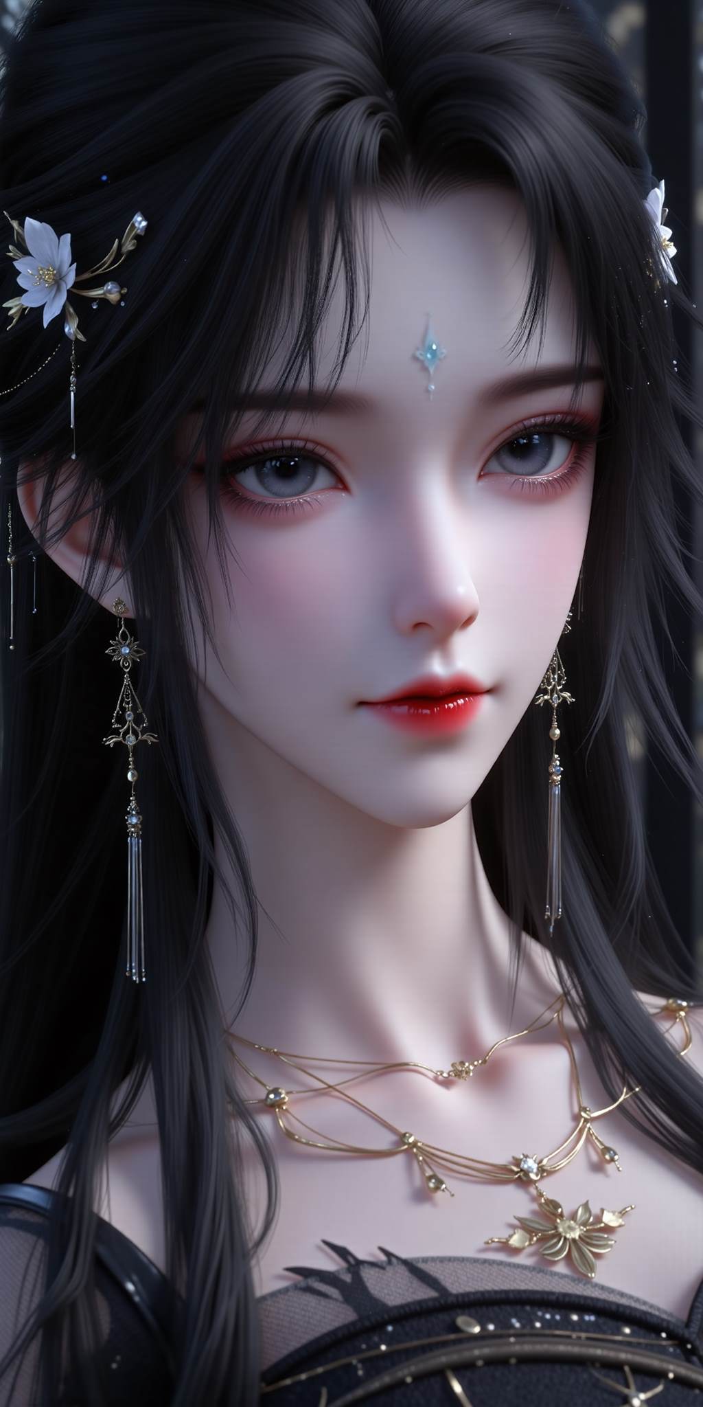 图片[6]-精选AI绘画 764 国漫女神[22P]-草丛看图